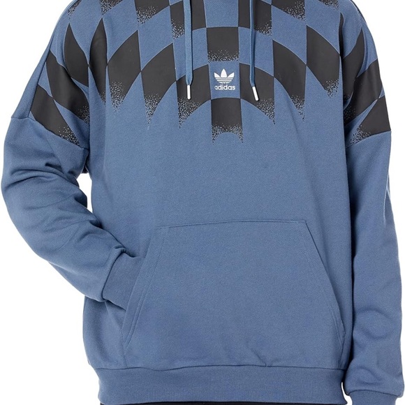 adidas Originals Other - NWT! Adidas Mens Rekive Graphic Hoodie Size M (HK7356) Blue